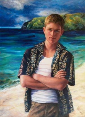 <h5>Boy at the Ocean</h5>