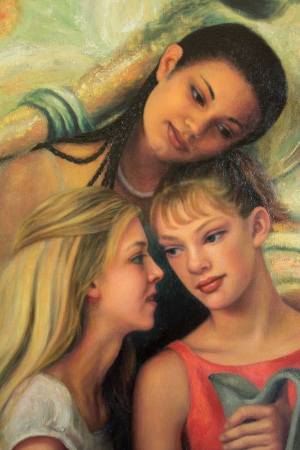 <h5>Friendship, closeup</h5>