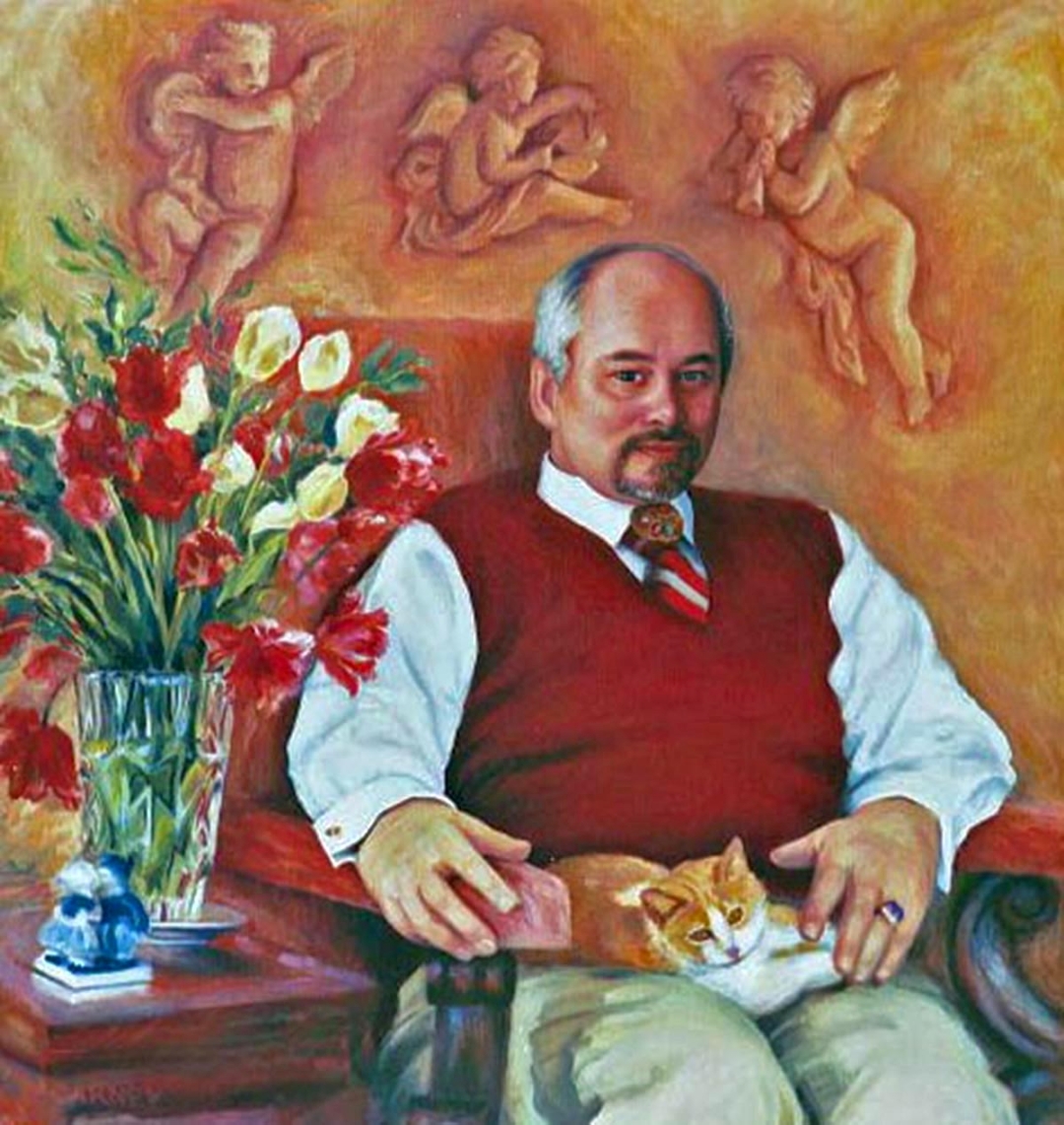 Mark, Oil, 38" x 36", Sold