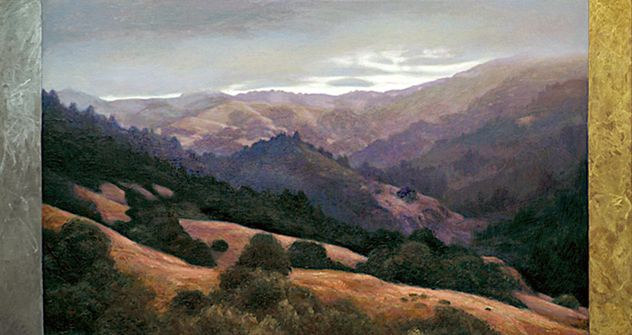 Eastern Meditation 2, Oil, 26" x 48", Sold