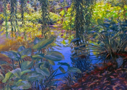 <h5>Summer at the Pond</h5>