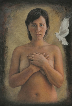 <h5>Woman with Bird</h5>